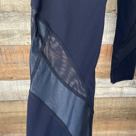 Sweaty Betty Power Wetlook Mesh 7/8 Leggings Black SZ Small - Picture 4 of 11